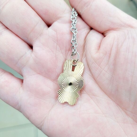 Brand New Hello Kitty Bunny Style Silver Necklace #2 - Picture 2 of 5